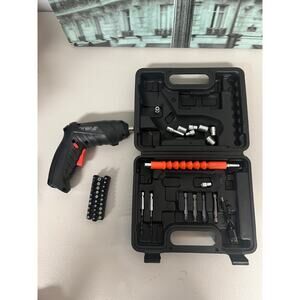 47-in-1 Cordless Electric Screwdriver Set with Tool Case